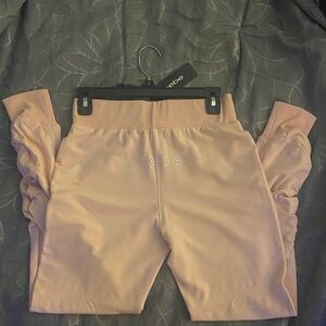 Bebe Light Pink Womens Joggers